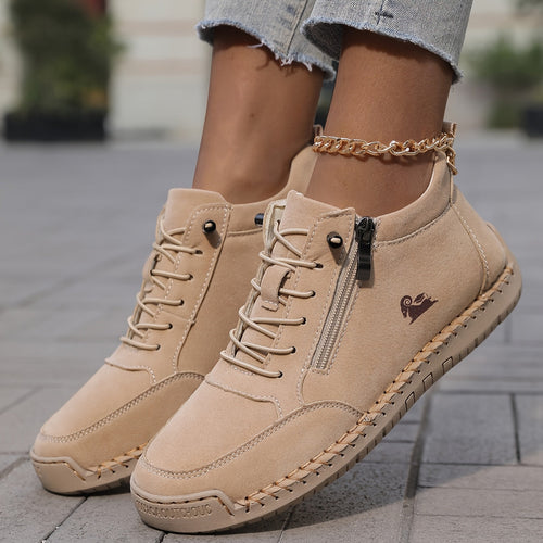 Mila — Comfortable Trainers with side zip
