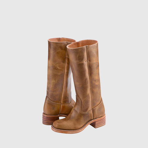 LERELIA | LEATHER KNEE-HIGH BOOTS