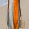 MAY | COLORBLOCK MIDI DRESS