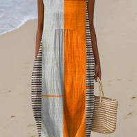MAY | COLORBLOCK MIDI DRESS
