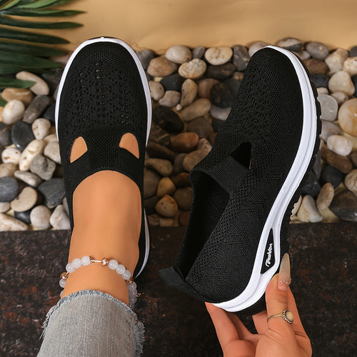 Isla™ Knit Comfort Slip-On – Breathe Easy, Walk All Day