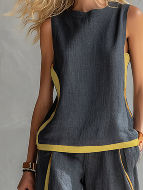 Leila™ - Linen Two Piece Set