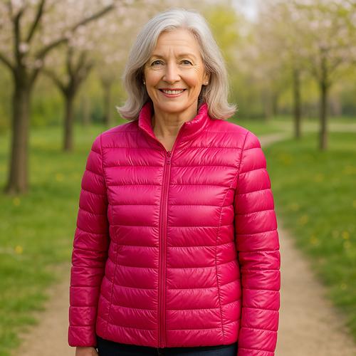 ULLA TRANSITIONAL PADDED JACKET | PINK