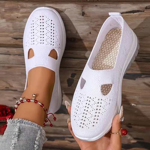 Isla™ Knit Comfort Slip-On – Breathe Easy, Walk All Day