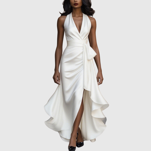 AMELYA | EVENING WRAP MAXI DRESS