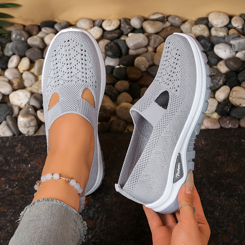 Isla™ Knit Comfort Slip-On – Breathe Easy, Walk All Day