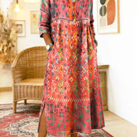 Francisca | Elegant Printed Dress