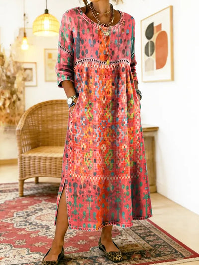 Francisca | Elegant Printed Dress