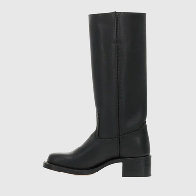LERELIA | LEATHER KNEE-HIGH BOOTS