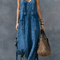 Harper | Elastic Waist Denim Jumpsuit