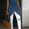 Jessica | V Neck Wrap Denim Tunic Top
