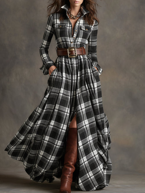 Louisa | Classic Refined Button-Up Dress