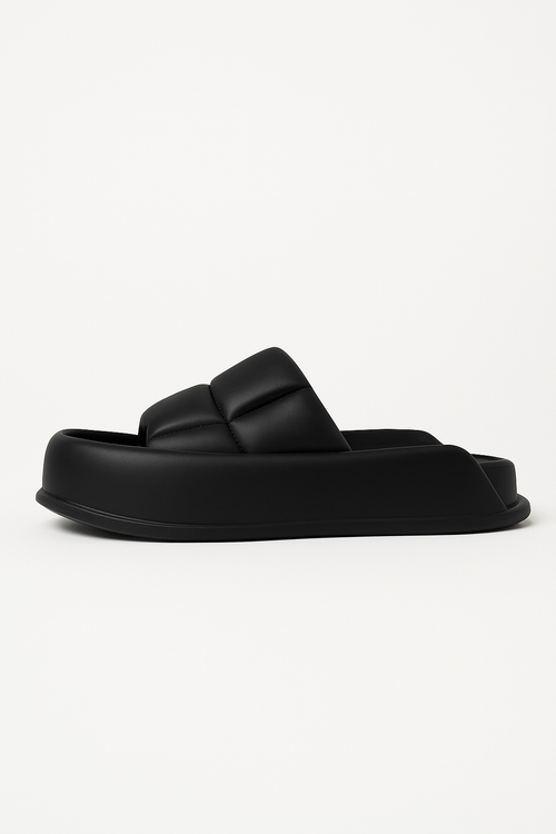 Handmade Sheepskin Leather Platform Sandals