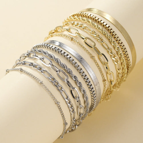 Juna – Bracelet Set | Gold