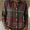 EMELYN™ - CHECKED HOODIE BLOUSE