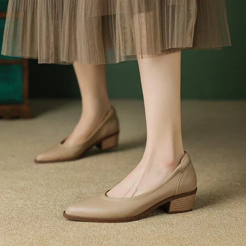 MICHELA | GRACEFUL MID-HEELED SHOES