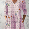 Imogen | Long Blouse with V-Neck