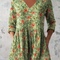 Sara | Long Blouse with V-Neck