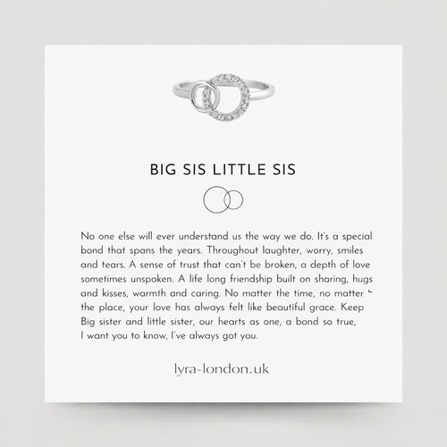 To My Sister - Always Us Ring