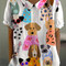 Tilly | Dog Print Shirt