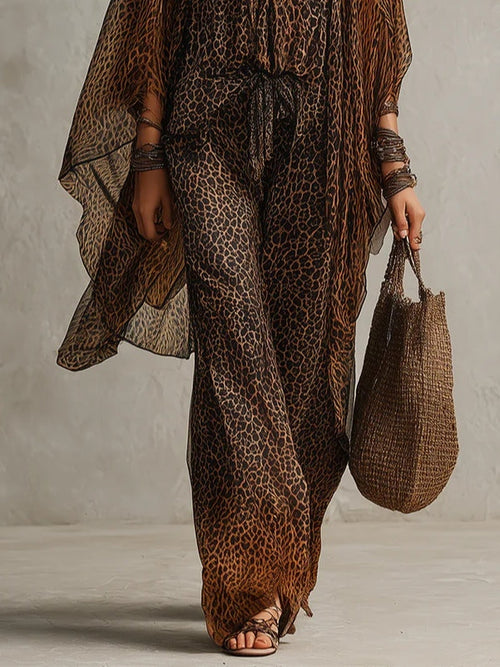Boho Leopard Luxe 3-Piece Set