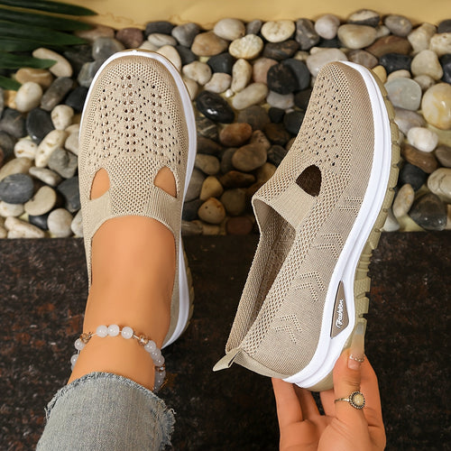 Isla™ Knit Comfort Slip-On – Breathe Easy, Walk All Day