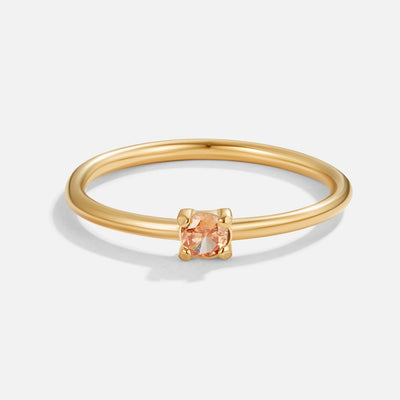 Gold Birthstone Rings