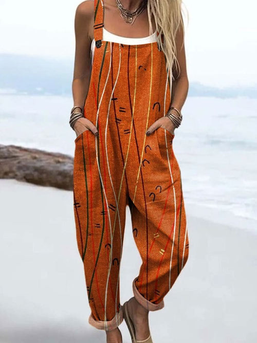 Artistic Line Dungarees