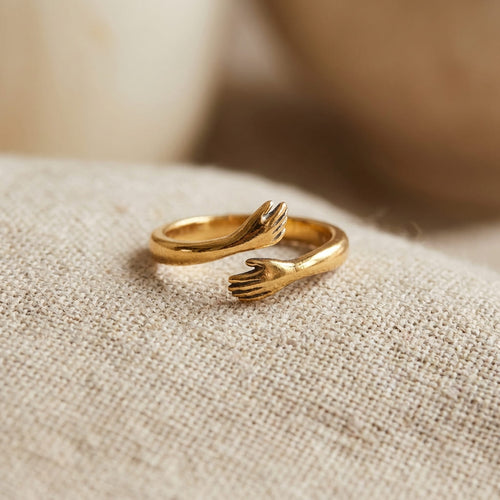 Hug Hands Ring | Minimalist Ring