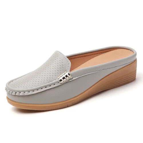 Sienna™ | Wedge Mule Comfort Loafers