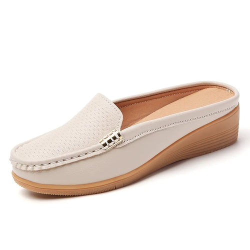 Sienna™ | Wedge Mule Comfort Loafers