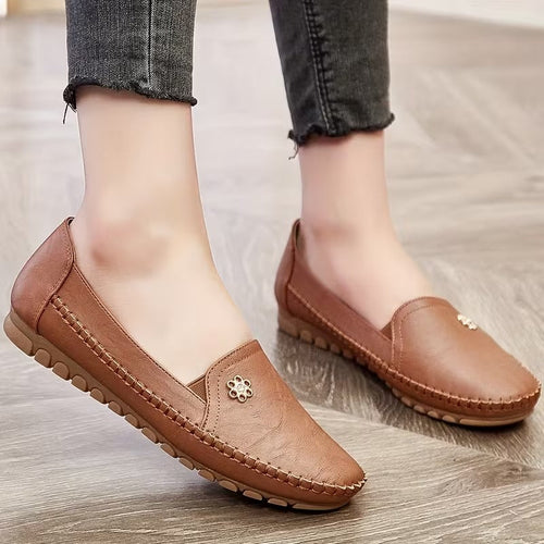 Amber™ | Orthopedic Leather Walking Shoe