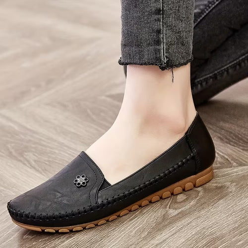 Amber™ | Orthopedic Leather Walking Shoe