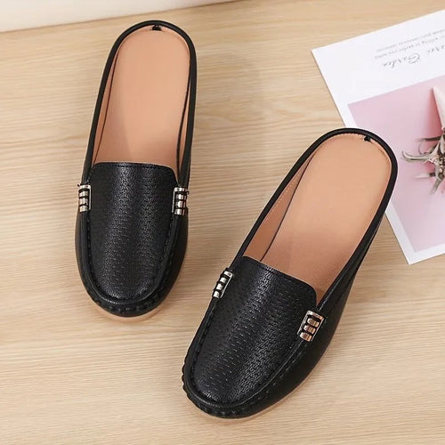 Sienna™ | Wedge Mule Comfort Loafers