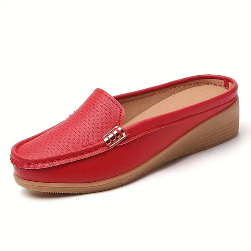 Sienna™ | Wedge Mule Comfort Loafers