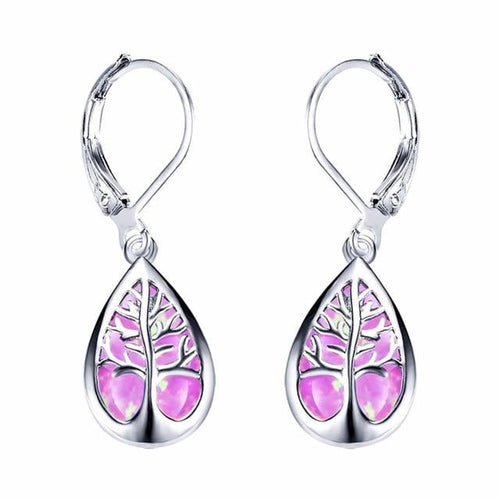 TREE OF LIFE GOLD EARRINGS